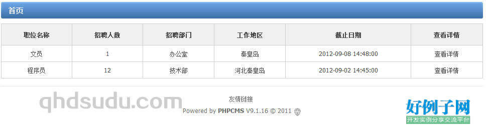 phpcms招聘、企业黄页、订单购物车模块 PHP语言基础-第3张